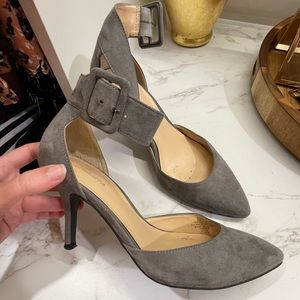 Grey Low Heel